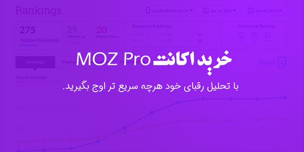 خرید اکانت moz pro