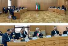 بهره‌برداری غیرنظامی از دریای خزر از جمله محورهای گفت‌وگوی ظریف با همتای ترکمنستانی در عشق آباد