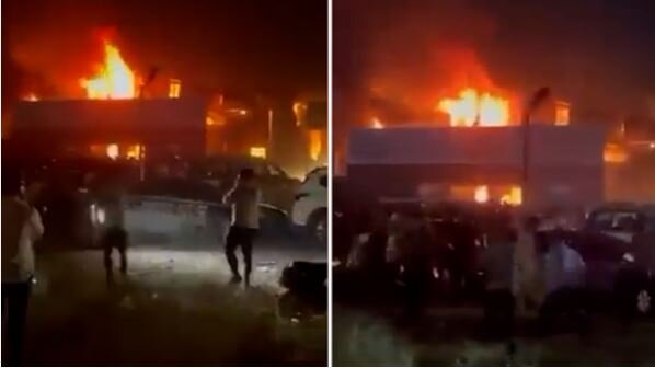 آتش‌سوزی در یک مراسم عروسی در شمال عراق/ ده‌ها نفر جان باختند