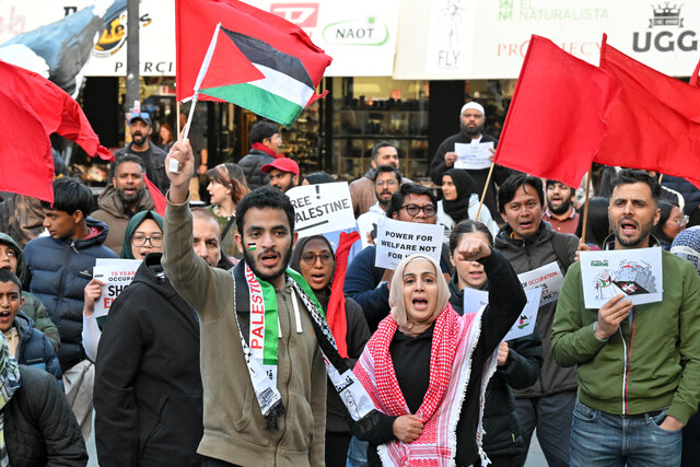 تداوم تظاهرات همبستگی با فلسطینی‌ها در کشورهای عربی و اسلامی