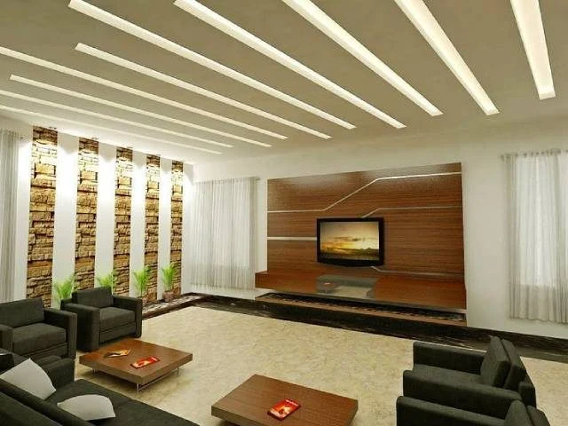 False ceiling and its use in interior decoration