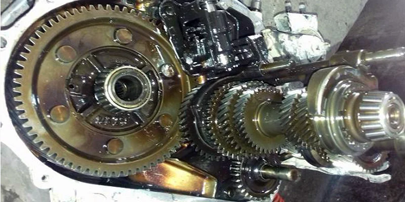 How to replace the gearbox funnel