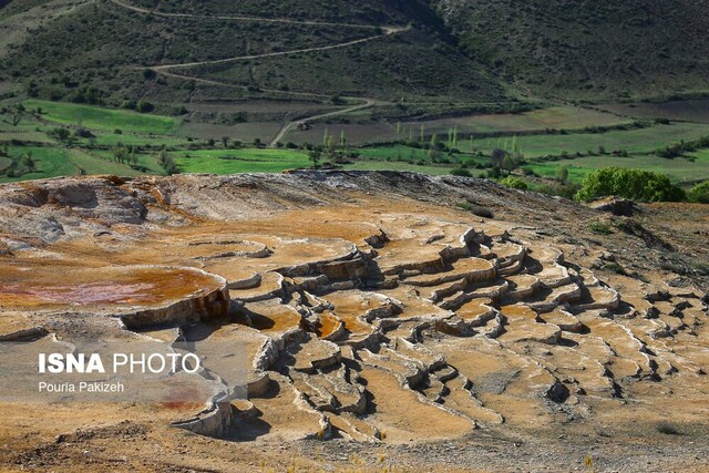 "باداب سورت" دومین چشمه شور جهان در جنوب شهرستان ساری