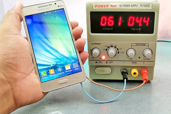 Application of power supply in mobile repairs