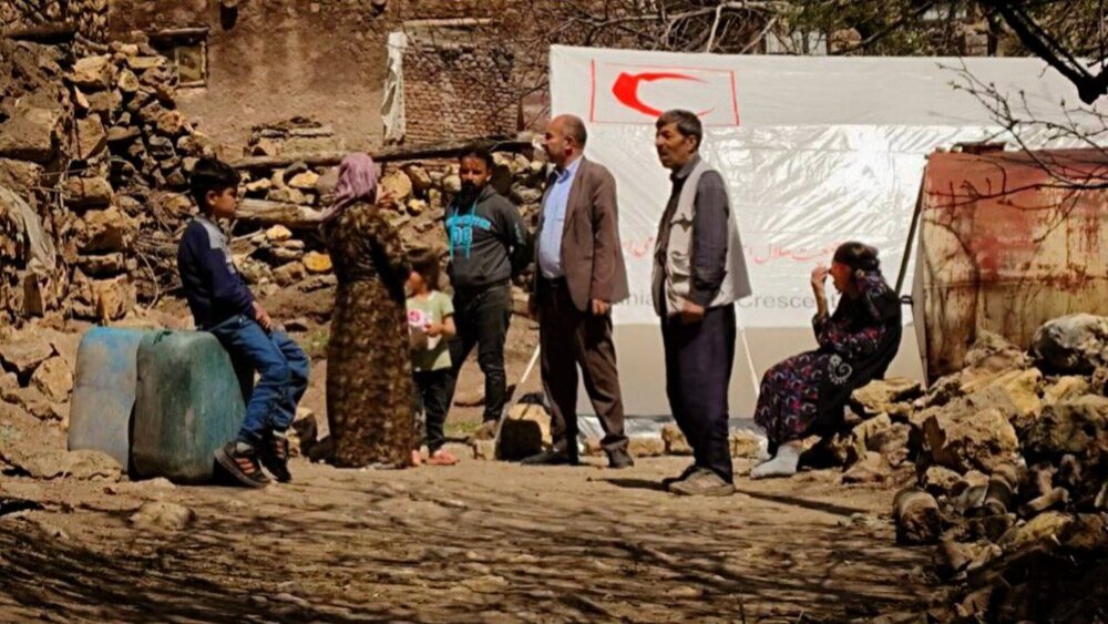 امدادرسانی به متاثرین سیل و آبگرفتی منازل روستایی در آذربایجان‌غربی