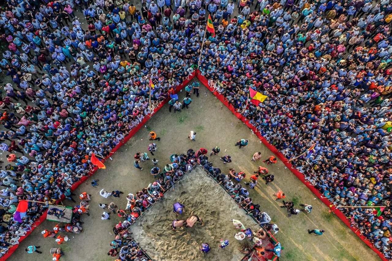 گزارش تصویری| فینالیست‌های امسال مسابقه عکاسی با پهپاد