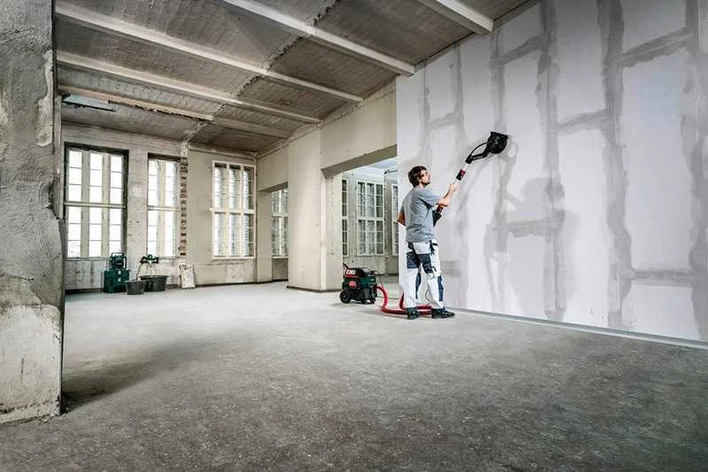 &nbsp;آماده سازی سطح کار پیش از اجرای نمای داخلی