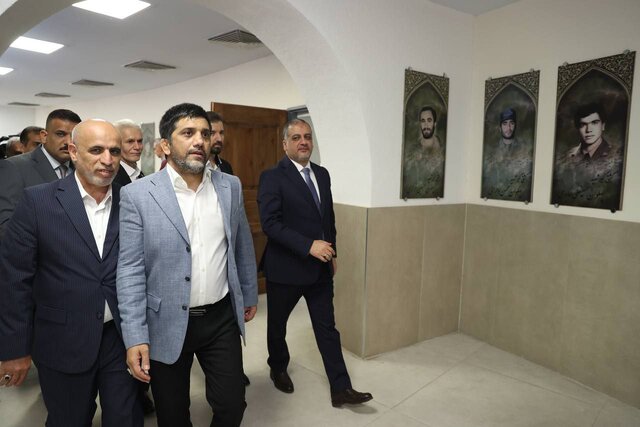 حضور وزیر جوانان و ورزش عراق در فدراسیون کشتی