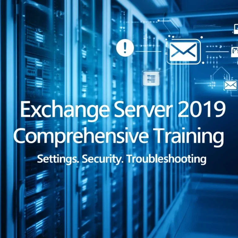 آموزش جامع Exchange Server 2019 | تنظیمات، امنیت و عیب یابی سرور ایمیل