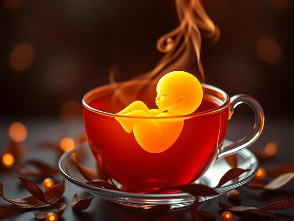 تاثیر چای بر جنین